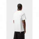 Camisetas Hombre Camiseta CARHARTT WIP Chase White / Gold