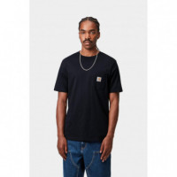 Camisetas Hombre Camiseta CARHARTT WIP Pocket Dark Navy