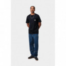 Camisetas Hombre Camiseta CARHARTT WIP Pocket Dark Navy