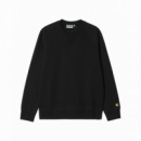 Sudadera Hombre Sudadera CARHARTT WIP Chase Black Gold