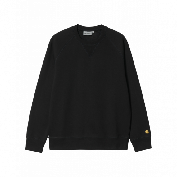 Sudadera Hombre Sudadera CARHARTT WIP Chase Black Gold