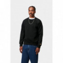 Sudadera Hombre Sudadera CARHARTT WIP Chase Black Gold