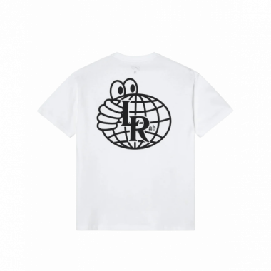 Camisetas Hombre Camiseta LAST RESORT AB Atlas Monogram White Black