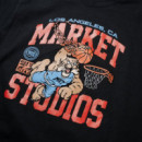 Camisetas Hombre Camiseta MARKET STUDIOS Ballin Bobcat