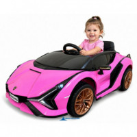 Lamborghini Sian Rosa con Pantalla Tactil  PEKECARS