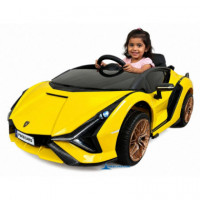 Lamborghini Sian Amarillo con Pantalla Tactil  PEKECARS