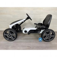Kart a Pedales Mercedes Blanco  PEKECARS