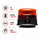 GIROFARO LED RECARGABLE FARGO TOOLS 19W 12-24V 2 FUNCIONES