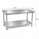 MESA DE TRABAJO INOXIDABLE LARRYHOUSE 120X60X85 CM