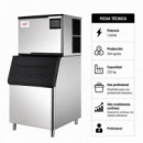 MAQUINA HIELO INDUSTRIAL LARRYHOUSE 1.500W 350 KGS/DIA 220 KGS CAPACIDAD