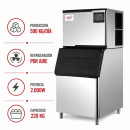 MAQUINA HIELO INDUSTRIAL LARRYHOUSE 2.000W 590 KGS/DIA CAPACIDAD