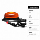 GIROFARO LED FARGO TOOLS 15W 12-24V 2 FUNCIONES BASE MAGNÉTICA