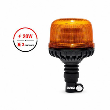 GIROFARO LED FARGO TOOLS 20W 12-24V 3 FUNCIONES