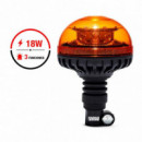 GIROFARO ROTATIVO LUZ DE ADVERTENCIA LED FARGO TOOLS 18W 12/24V