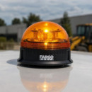 GIROFARO ROTATIVO LED FARGO TOOLS 18W 12/24V BASE MAGNÉTICA