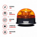 GIROFARO ROTATIVO LED FARGO TOOLS 18W 12/24V BASE MAGNÉTICA