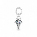 PANDORA Charm Colgante en Plata de Ley Pez Escamas Azules 799428C01