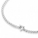 PANDORA Pulsera en Plata de Ley Corazón Brillante 590041C01