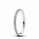 Pandora Anillo en plata de ley Banda Brillante 192999C01
