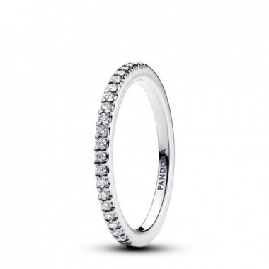 Pandora Anillo en plata de ley Banda Brillante 192999C01