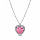 PANDORA Collar de Plata de Ley con Forma de Corazón 394414C01