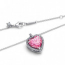 PANDORA Collar de Plata de Ley con Forma de Corazón 394414C01
