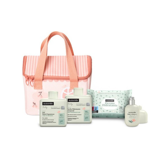 SUAVINEX CANASTILLA MERIENDA COSME ROSA