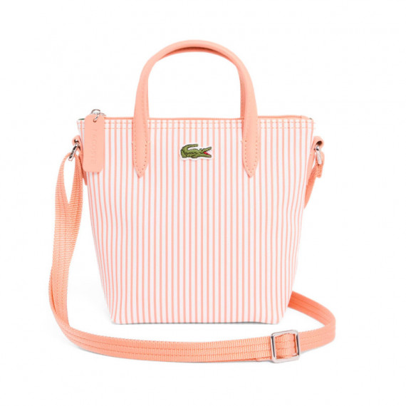Bolso tote mini de rayas L.12.12 Concept