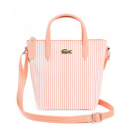 Bolso Tote Mini de Rayas L.12.12 Concept  LACOSTE