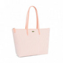 Bolso tote grande de rayas L.12.12 Concept
