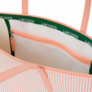 Bolso tote grande de rayas L.12.12 Concept