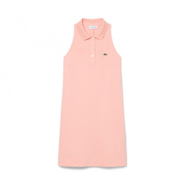 Vestido Polo sin Mangas de Piqu&eacute;  LACOSTE