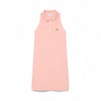 Vestido Polo sin Mangas de Piqué  LACOSTE