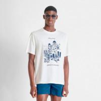 Camiseta Relaxed Fit  Estampado Santorini  ANTONY MORATO