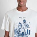 Camiseta Relaxed Fit  Estampado Santorini  ANTONY MORATO