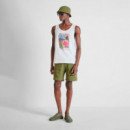 Camiseta  Regular Fit Estampado Beachwear  ANTONY MORATO