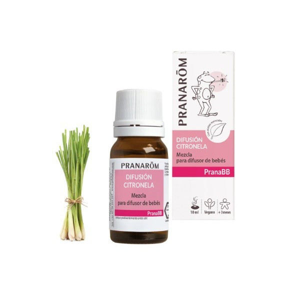 Pranarom Difusion Citronela 10ML Pranabb  PRANAROM ESPAÑA S.L.U.