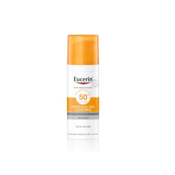 Eucerin Sun Protection 50+ Fluid Photoaging Control 1 Envase 50 Ml  BDF