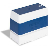 SELLO BROTHER SOPORTE + ALMOHADILLA 27X70 AZUL (PACK 6) (PR2770E)