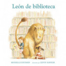 Le�n de biblioteca