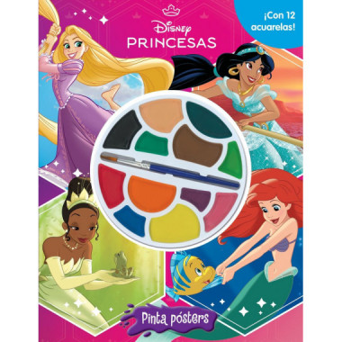 PRINCESAS PINTA POSTERS