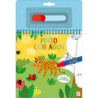 PINTO CON AGUA - LA NATURALEZA