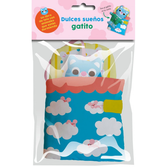 DULCES SUE�OS-GATITO LIBRO TELA