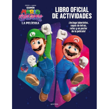 SUPER MARIO SUPER MARIO GALAXY LA PELICULA LIBRO DE ACTIVID