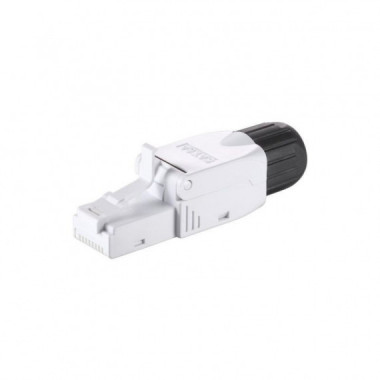 EQUIP CONECTOR RJ45 CAT6A MONTAJE SIN HERRAMIENTAS PACK 5