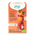 Yogi Biologico Fresa y Naranja  YOGUITEA