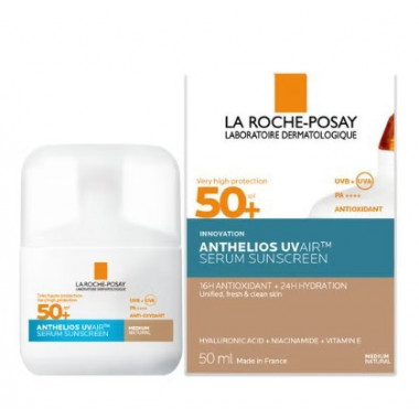 Anthelios Uvair Spf 50+ LA ROCHE POSAY 1 Envase 50 Ml Color Medium