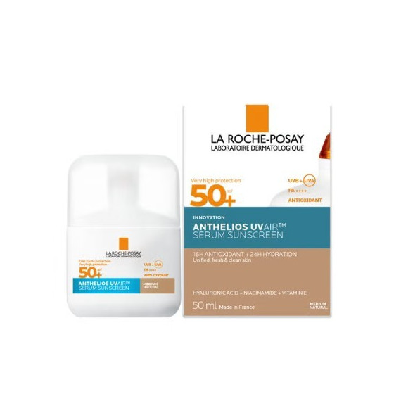 Anthelios Uvair Spf 50+ LA ROCHE POSAY 1 Envase 50 Ml Color Medium