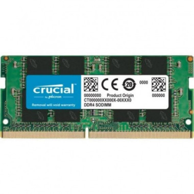 Memoria RAM Crucial CT8G4SFRA32AT 8GB DDR4 3200MHz CL22 SO-DIMM para Port&aacute;til