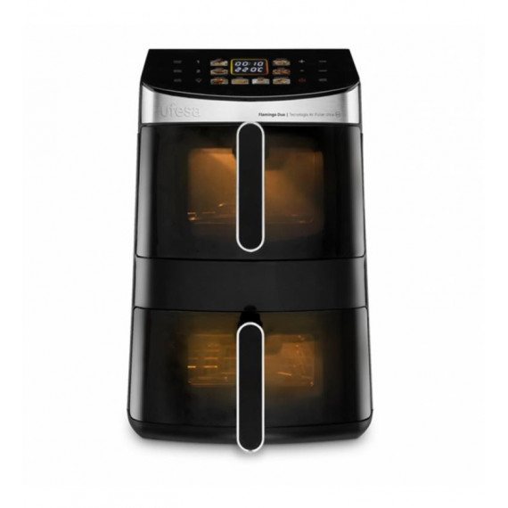 Freidora de Aire Ufesa Flamingo Duo 72806217 11.5L 2500W